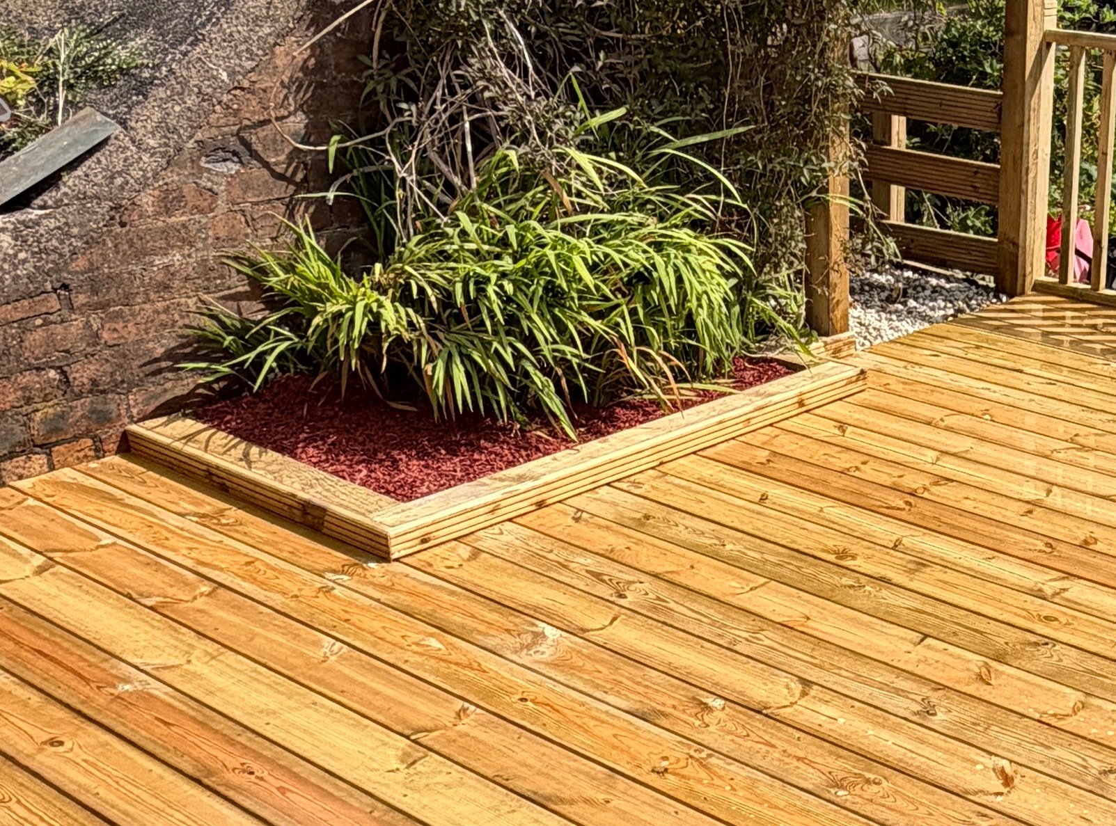 Garden Timber Decking